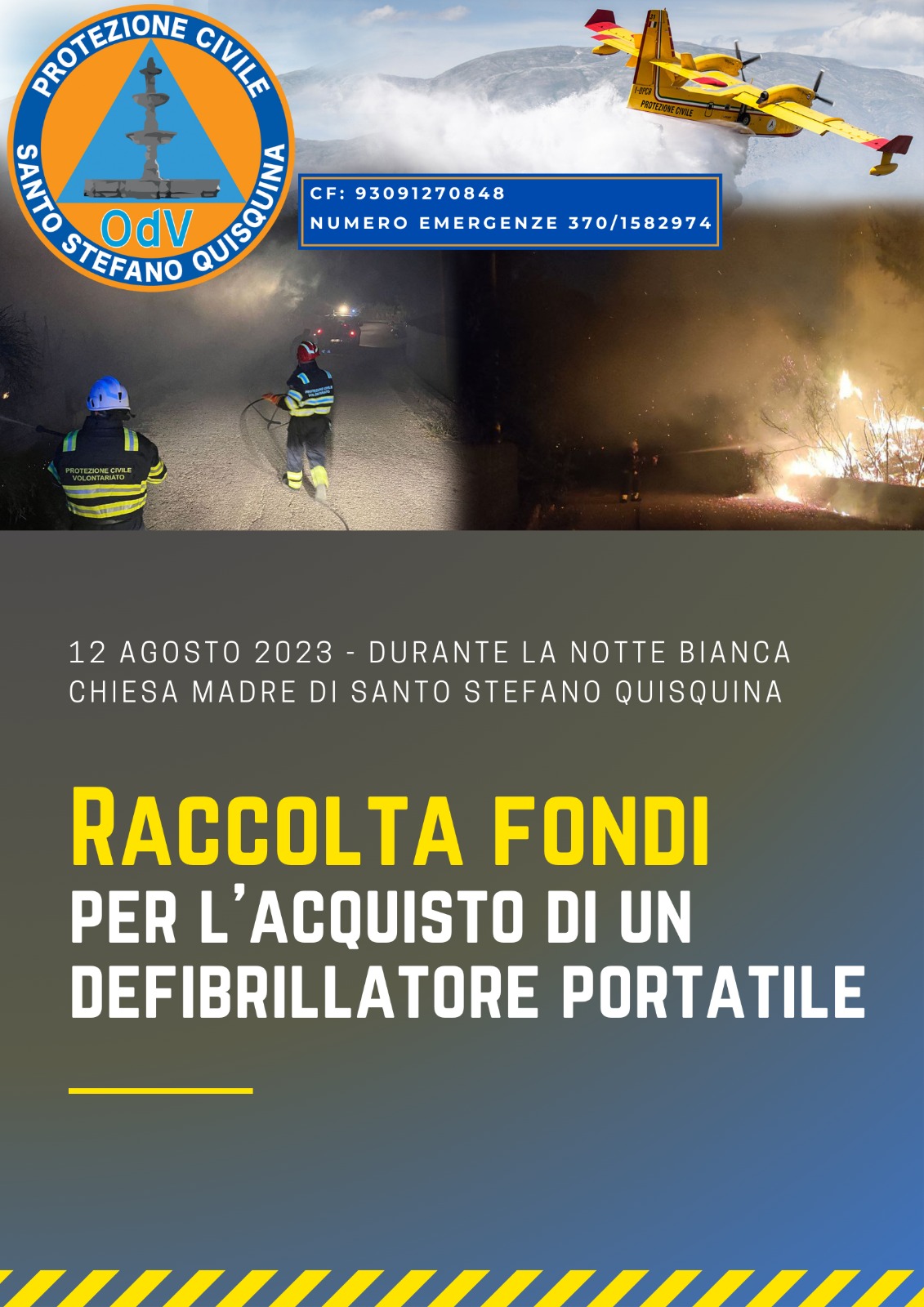 Raccolta fondi per l’acquisto di un defibrillatore